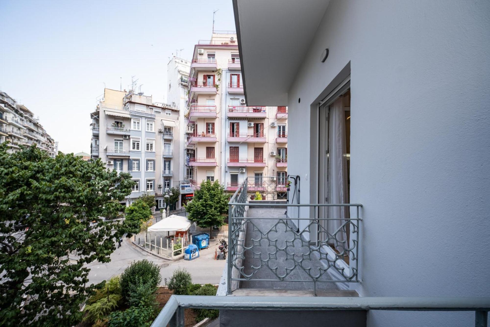 Agias Sofias Svolou Center Appartement Thessaloniki Buitenkant foto