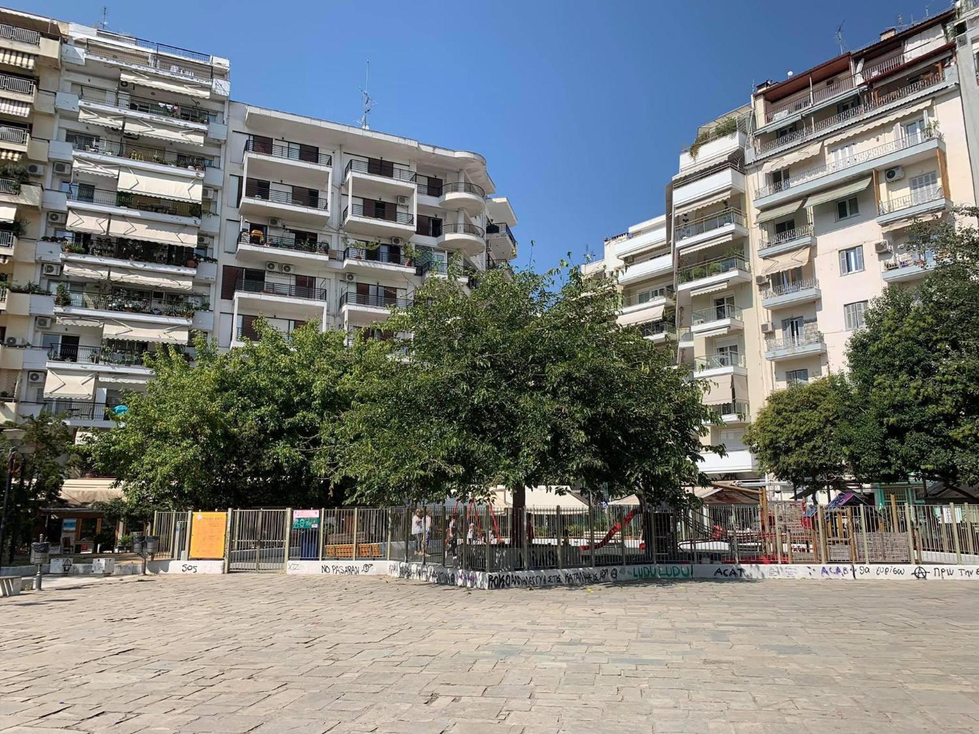 Agias Sofias Svolou Center Appartement Thessaloniki Buitenkant foto
